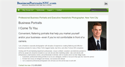 Desktop Screenshot of businessportraitsnyc.com