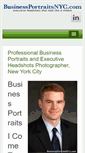 Mobile Screenshot of businessportraitsnyc.com