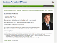 Tablet Screenshot of businessportraitsnyc.com